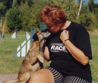 SAg CH LP1,2 Ottercap I´m Your Man (Achilles) med matte Camilla Åström